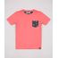 Camiseta-Infantil-com-Bolso-Estampado-de-Coqueiro-Manga-Curta-Coral-9827871-Coral_1