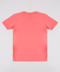 Camiseta-Infantil-com-Bolso-Estampado-de-Coqueiro-Manga-Curta-Coral-9827871-Coral_2