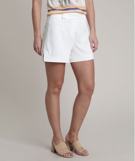 Short-Feminino-com-Bolsos-e-Pespontos-Off-White-9643844-Off_White_1