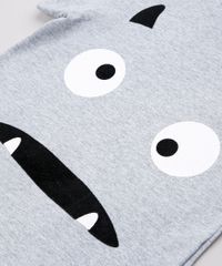 Camiseta-Infantil-Halloween-Monstro-Manga-Curta-Cinza-Mescla-9702933-Cinza_Mescla_4