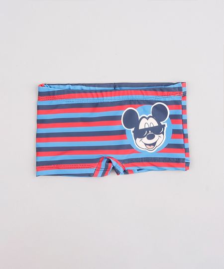 Sunga-Boxer-Infantil-Listrado-Mickey-Azul-9741338-Azul_1 Sunga-Boxer-Infantil-Listrado-Mickey-Azul-9741338-Azul_1