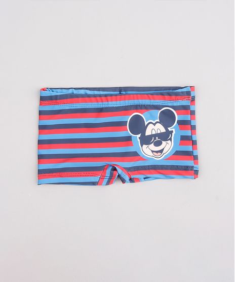 Sunga-Boxer-Infantil-Listrado-Mickey-Azul-9741338-Azul_1