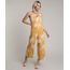 Macacao-Feminino-Pantacourt-Estampado-de-Folhagem-em-Linho-Sem-Manga-Mostarda-9647705-Mostarda_1