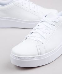 Tenis-Feminino-Oneself-Flatform-com-Recorte-e-Textura-de-Cobra-Branco-9698012-Branco_5