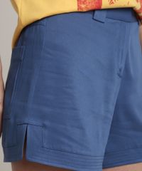 Short-Feminino-com-Bolsos-e-Pespontos-Azul-9643844-Azul_4