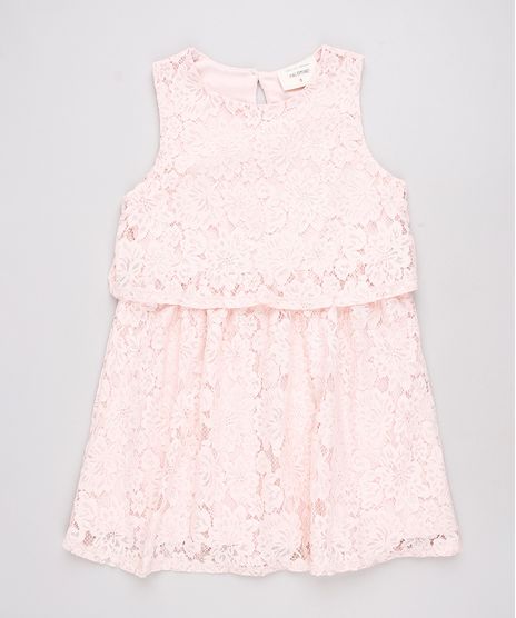 Vestido-Infantil-em-Renda-com-Recorte-Sem-Manga-Rosa-9584038-Rosa_1