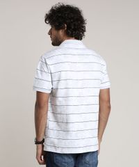 Polo-Masculina-Comfort-Listrada-Floral-com-Bolso-Manga-Curta-Branca-9739202-Branco_2