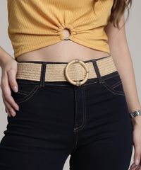 Cinto-Feminino-com-Fivela-Encapada-Bege-9641775-Bege_2