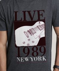 Camiseta-Masculina-Guitarra--Live-1989---Manga-Curta-Gola-Careca-Cinza-Mescla-Escuro-9780500-Cinza_Mescla_Escuro_4
