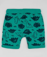 Bermuda-Infantil-Estampada-de-Dinossauros-em-Moletom-Verde-9729574-Verde_2
