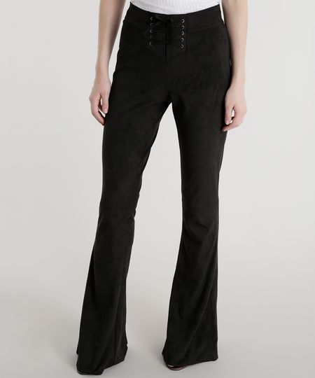 Calca-Flare-em-Suede-Pat-Pat-s-Preta-8457900-Preto_1 Calca-Flare-em-Suede-Pat-Pat-s-Preta-8457900-Preto_1