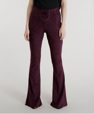 Calca-Flare-em-Suede-Pat-Pat-s-Vinho-8457900-Vinho_1