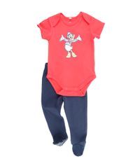 Body-Pato-Donald-em-Algodao---Sustentavel-Vermelho-8486362-Vermelho_3