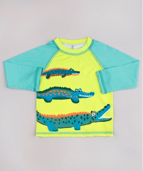 Blusa-de-Praia-Infantil-Jacares-Manga-Longa-Verde-9743853-Verde_1
