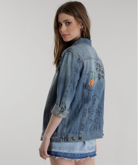 Jaqueta-Jeans-Looney-Tunes-Azul-Medio-8556954-Azul_Medio_1
