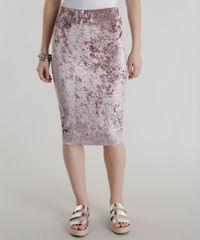 Saia-Midi-em-Veludo-Rosa-Claro-8559588-Rosa_Claro_1