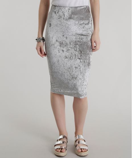 Saia-Midi-em-Veludo-Cinza-8559588-Cinza_1