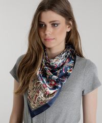 Lenco-Estampado-de-Arabescos-Azul-Marinho-8471731-Azul_Marinho_2