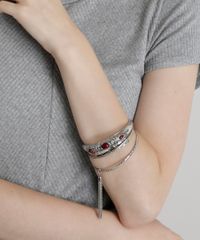 Kit-de-4-Pulseiras-Prateado-8508945-Prateado_2