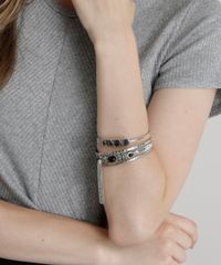 Kit-de-4-Pulseiras-Prateado-8508942-Prateado_2