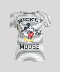 Blusa-Feminina-Listrada-Mickey-Mouse-Manga-Curta-Decote-Redondo-Off-White-9238961-Off_White_5