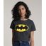 Blusa-Feminina-Batman-Manga-Curta-Decote-Redondo-Cinza-Mescla-Escuro-9722565-Cinza_Mescla_Escuro_1