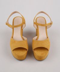 Sandalia-Feminina-Oneself-Plataforma-em-Suede-Mostarda-9808715-Mostarda_4