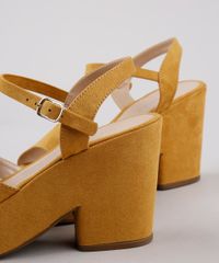 Sandalia-Feminina-Oneself-Plataforma-em-Suede-Mostarda-9808715-Mostarda_5