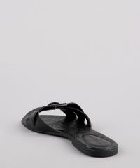 Rasteira-Feminina-Oneself-Texturizada-Cobra-Preta-9683137-Preto_3