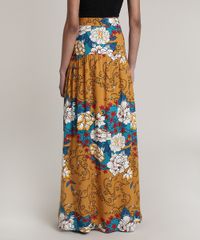 Saia-Feminina-Longa-Estampada-Floral-com-Arabescos-e-Fenda-Caramelo-9632926-Caramelo_2 Saia-Feminina-Longa-Estampada-Floral-com-Arabescos-e-Fenda-Caramelo-9632926-Caramelo_2