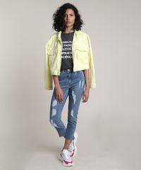 Blusa-Feminina--Mais-Paciencia--Manga-Curta-Decote-Redondo-Cinza-Mescla-Escuro-9712515-Cinza_Mescla_Escuro_3