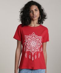 Blusa-Feminina-Mandala-Manga-Curta-Decote-Redondo-Vermelho-9706029-Vermelho_1