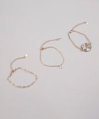 Kit-de-3-Pulseiras-Femininas-Planeta-Terra-Dourado-9657445-Dourado_1