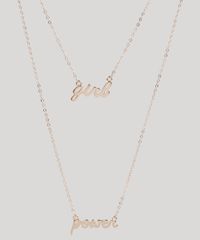 Colar-Feminino-Duplo-Folheado--Girl-Power--Dourado-9657506-Dourado_1