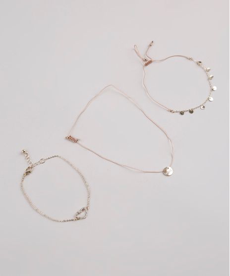 Kit-de-3-Pulseiras-Femininas--Dourado-9650240-Dourado_1