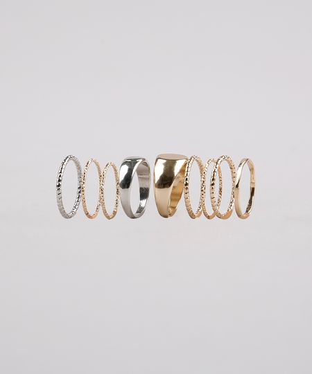 Kit-de-9-Aneis-Femininos-Dourado-9650227-Dourado_1 Kit-de-9-Aneis-Femininos-Dourado-9650227-Dourado_1