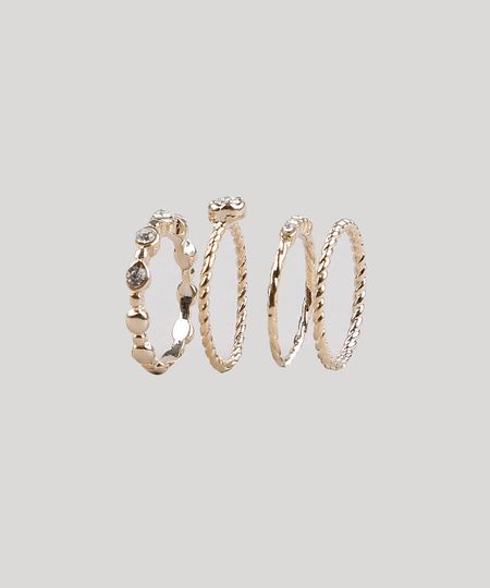 Kit-de-4-Aneis-Femininos-Texturizados-com-Strass-Dourado-9660027-Dourado_1 Kit-de-4-Aneis-Femininos-Texturizados-com-Strass-Dourado-9660027-Dourado_1