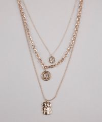 Colar-Feminino-Triplo-com-Medalhas-Dourado-9653721-Dourado_1