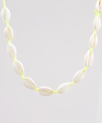 Colar-Feminino-Chocker-com-Buzios-Amarelo-Neon-9662422-Amarelo_Neon_1