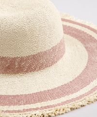 Chapeu-Feminino-Listrado-com-Aba-Desfiada-Bege-9642892-Bege_3