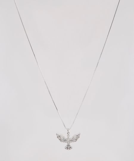 Colar-Feminino-Folheado-com-Pingente-de-Espirito-Santo-Prateado-9657504-Prateado_1 Colar-Feminino-Folheado-com-Pingente-de-Espirito-Santo-Prateado-9657504-Prateado_1