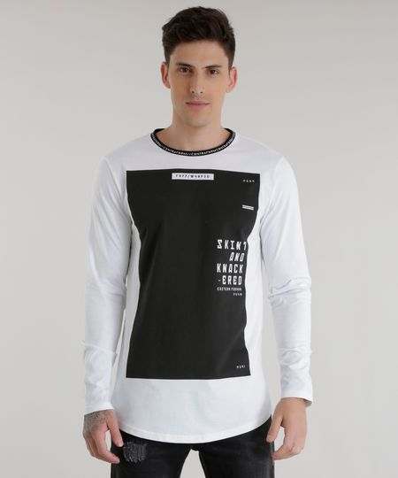 Camiseta-Longa--Skint-and-Knack-ered--Branca-8537842-Branco_1 Camiseta-Longa--Skint-and-Knack-ered--Branca-8537842-Branco_1