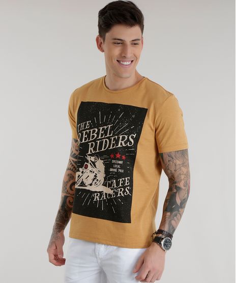 Camiseta--The-Rebel-Riders--Caramelo-8581514-Caramelo_1