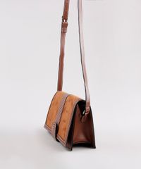 Bolsa-Feminina-Pequena-Transversal-com-Suede-Caramelo-9632374-Caramelo_3