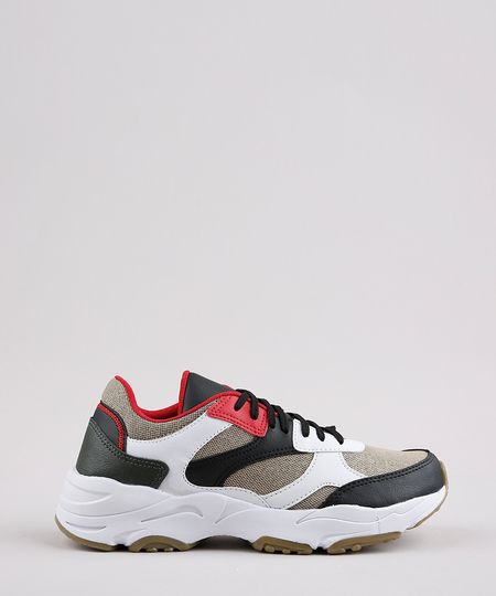 Tenis-Chunky-Masculino-Oneself-com-Recortes-Bege-9665712-Bege_1 Tenis-Chunky-Masculino-Oneself-com-Recortes-Bege-9665712-Bege_1