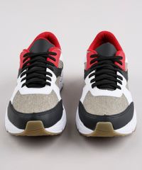 Tenis-Chunky-Masculino-Oneself-com-Recortes-Bege-9665712-Bege_4