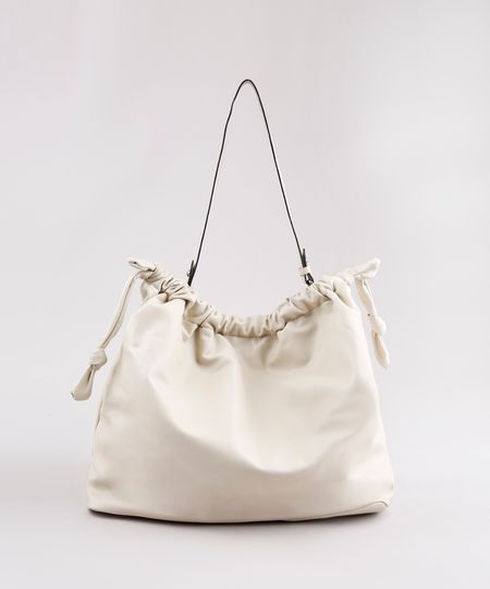 Bolsa-Feminina-Grande-com-No-Alca-de-Ombro-Bege-Claro-9632384-Bege_Claro_1