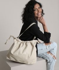 Bolsa-Feminina-Grande-com-No-Alca-de-Ombro-Bege-Claro-9632384-Bege_Claro_2