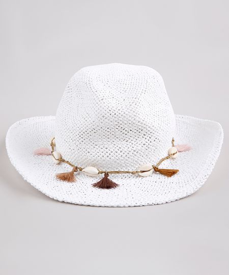 Chapeu-Feminino-com-Buzios-e-Tassel-Off-White-9617732-Off_White_1