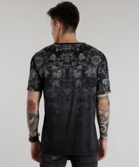 Camiseta-Longa-Estampada-Floral-Preta-8538030-Preto_2